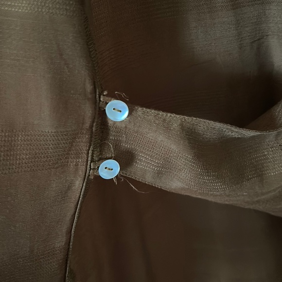 Anthropologie Maeve Bohemian Embroidery Trimmed Wrap Sleeveless Top - Picture 7 of 8